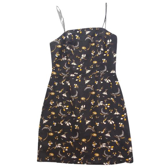 Urban Outfitters Dresses & Skirts - Urban Outfitters Black and Yellow Floral Strappy Mini Dress